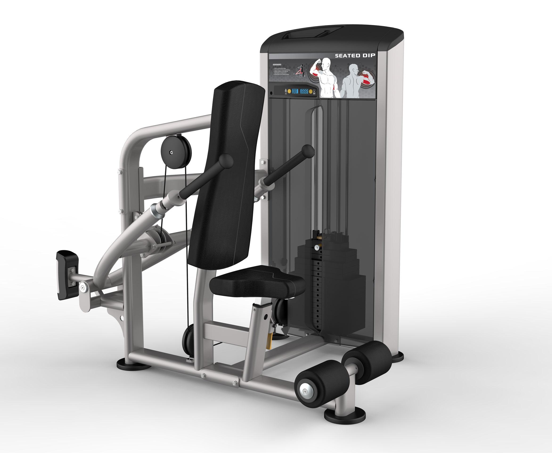 ماشین پشت بازو دیپ ( Seated Dip ) Impulse مدل IE9517