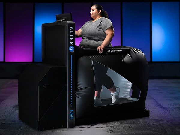 کاربردهای تردمیل ضدجاذبه آلترجی Alter-G - P200